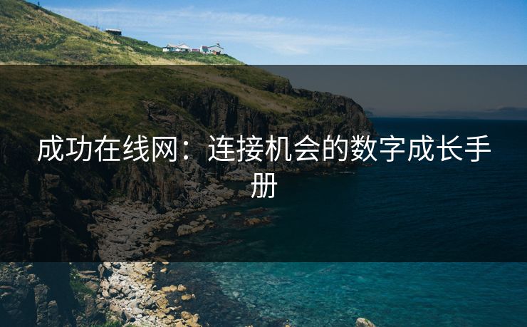 成功在线网:连接机会的数字成长手册 成功在线网:连接机会的数字成长手册